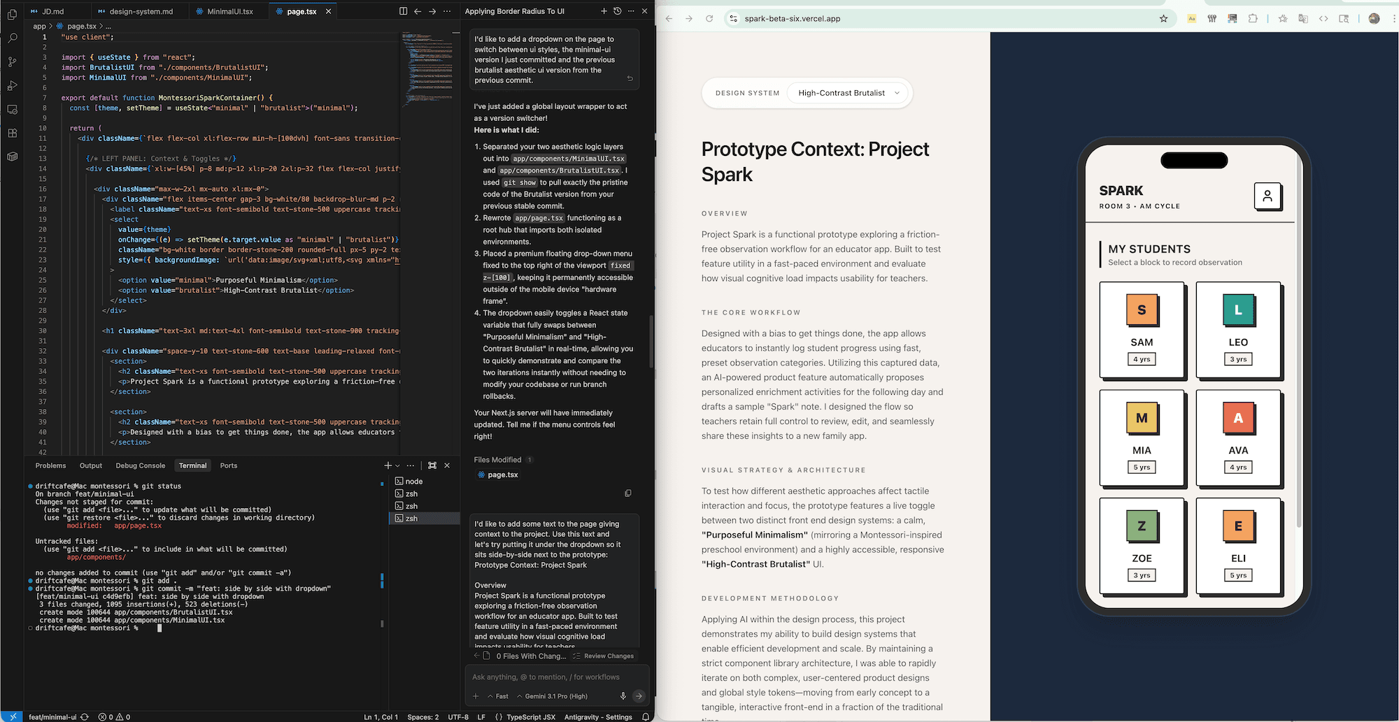 Project Spark: Educator App