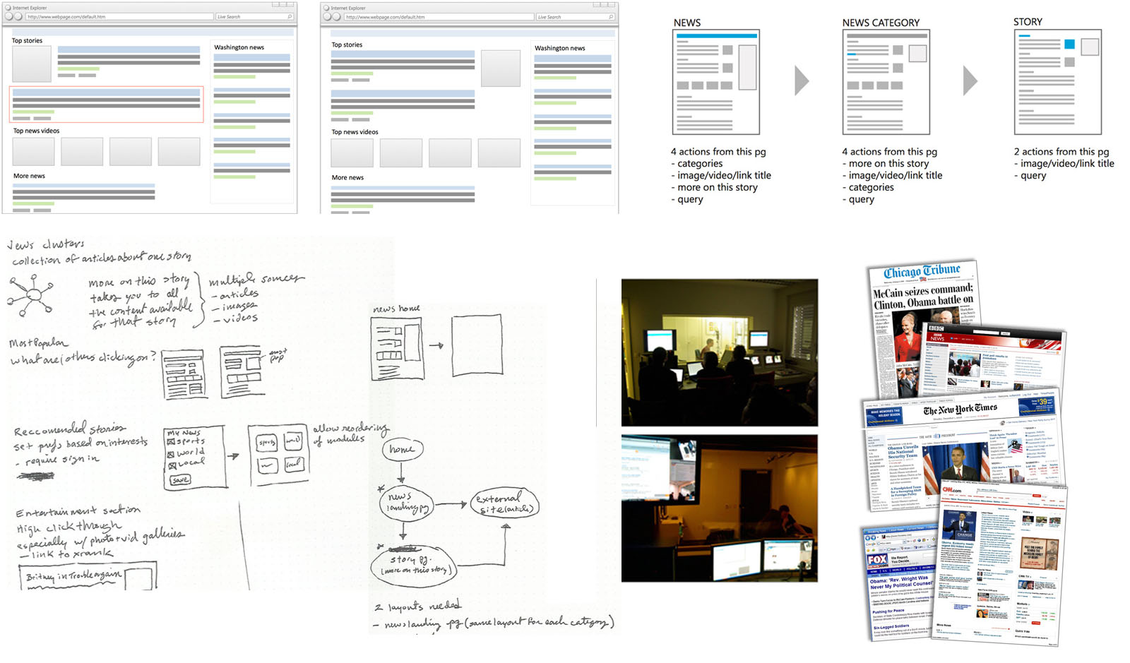 Bing News Thumbnail Explorations