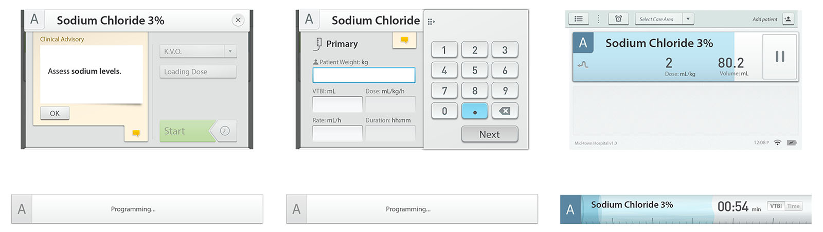 Infusion Pump Interface