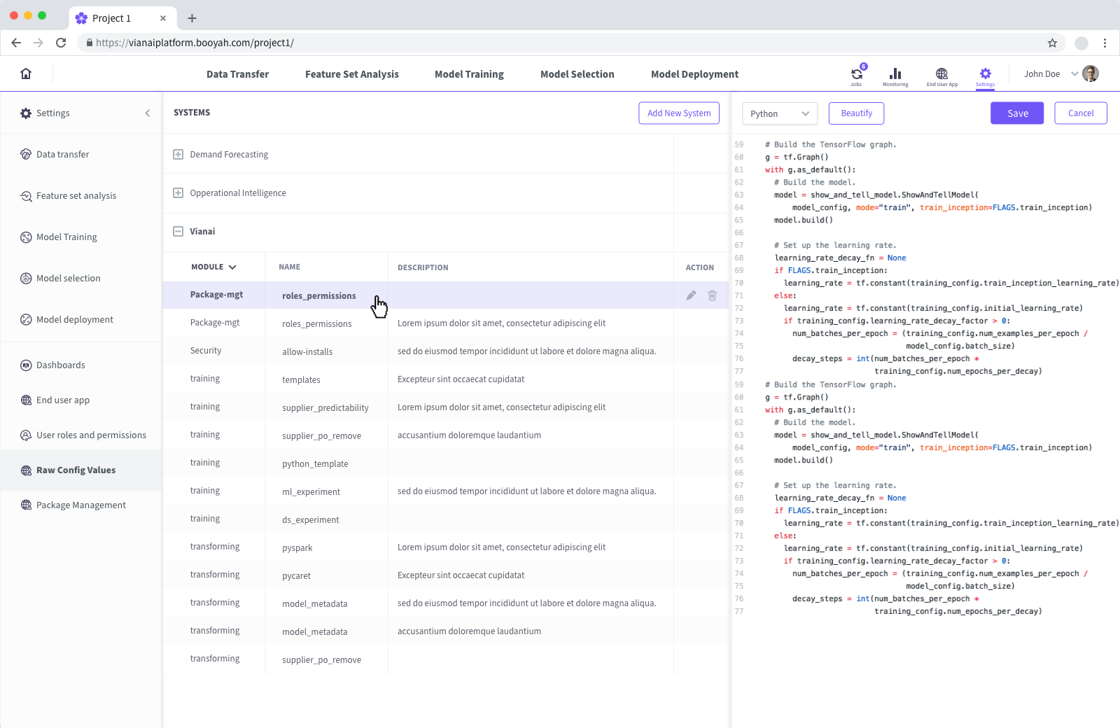 Integrated Development Environment